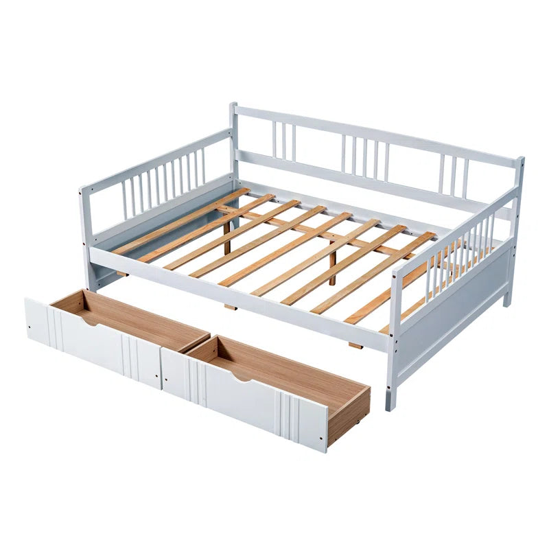 Single Bed: White Storage Bed – GKW Retail