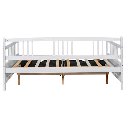 Single Bed: White Storage Bed