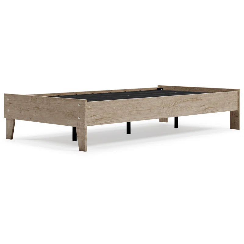 Single Bed: Wooden Modern Design Bed