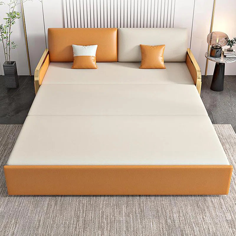 Sofa Bed: 41.33'' Upholstered Sleeper Sofa Cum Bed