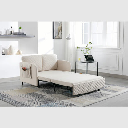 Sofa Bed: 45.97'' Upholstered Sofa Cum Bed