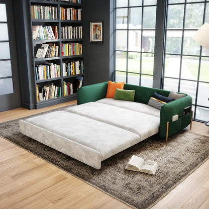 Sofa Bed: 67'' Upholstered Sofa Cum Bed