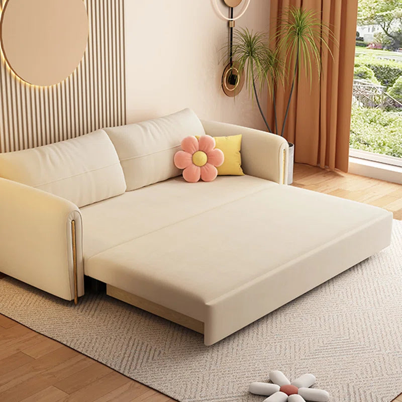 Sofa Bed: 70.8'' Upholstered Sleeper Sofa Cum Bed