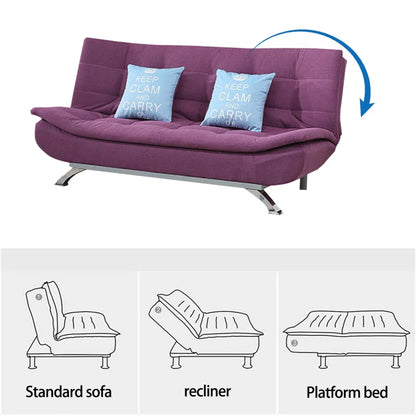 Sofa Bed: 74.8'' Upholstered Sofa Cum Bed