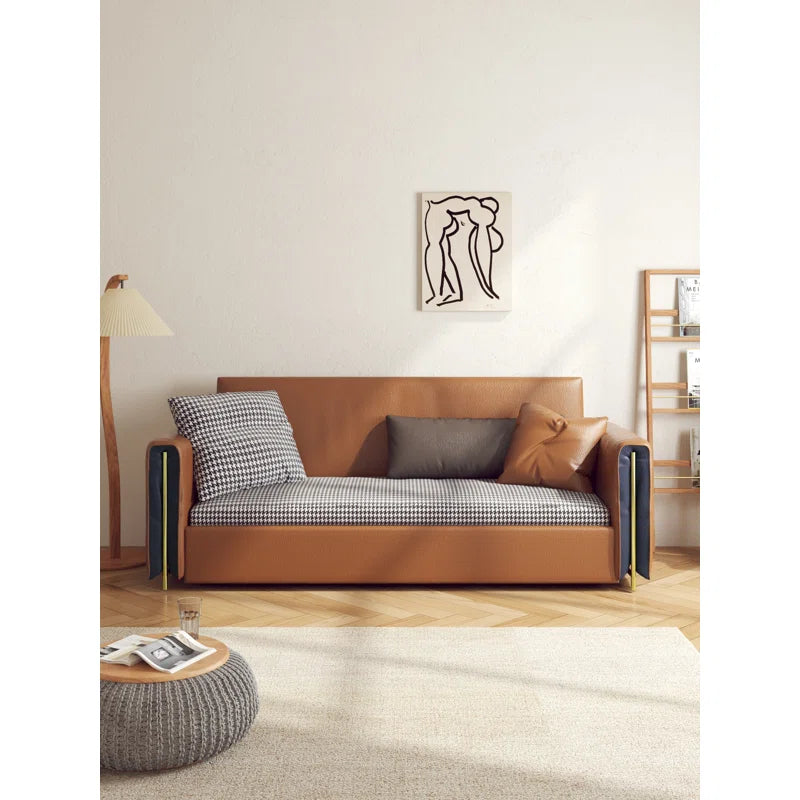 Sofa Bed: 81.9'' Upholstered Sofa Cum Bed