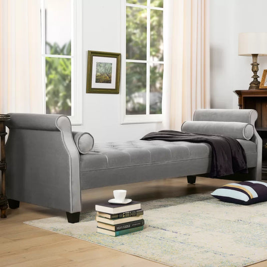Sofa Bed: 82.5'' Upholstered Sofa Cum Bed
