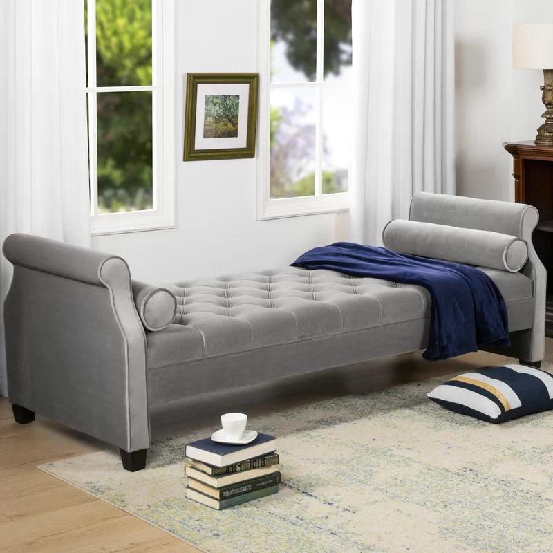 Sofa Bed: 82.5'' Upholstered Sofa Cum Bed
