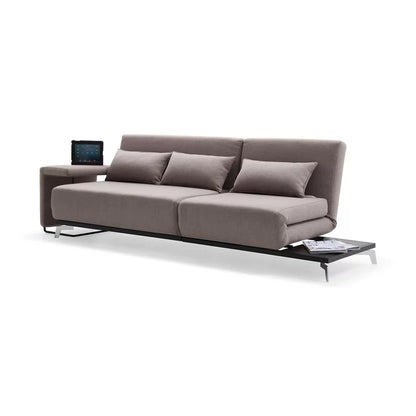 Sofa Bed: 90.9'' Upholstered Cushion Back Sofa Cum Bed