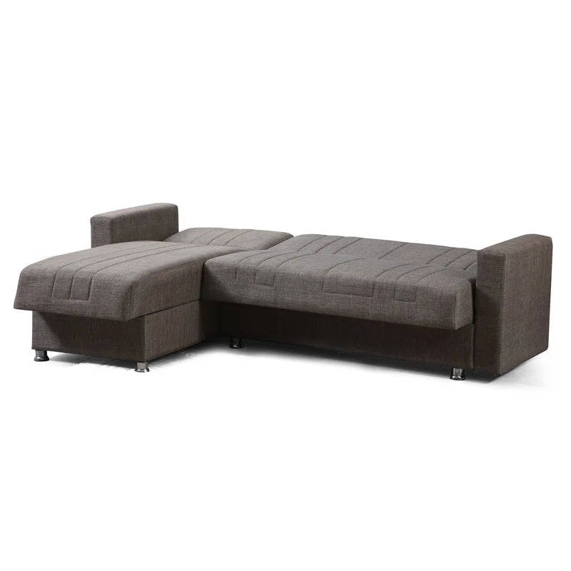 Sofa Bed: Fabric L Shape Sofa Cum Bed