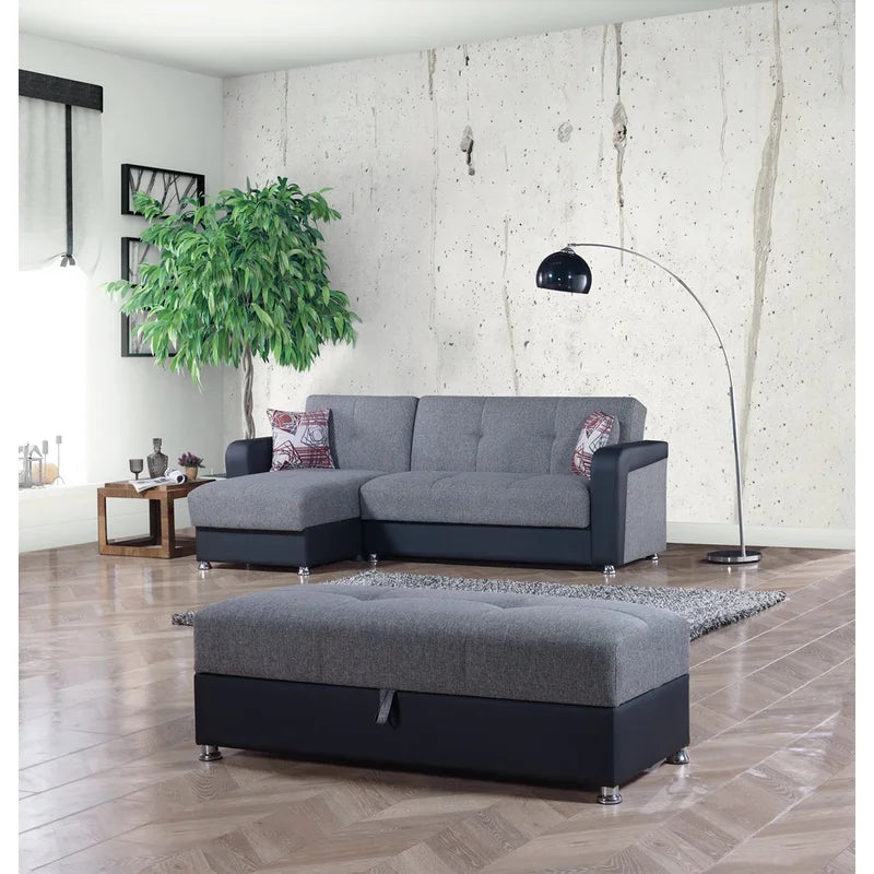 Sofa Bed: Living Room L Shape Sofa Cum Bed