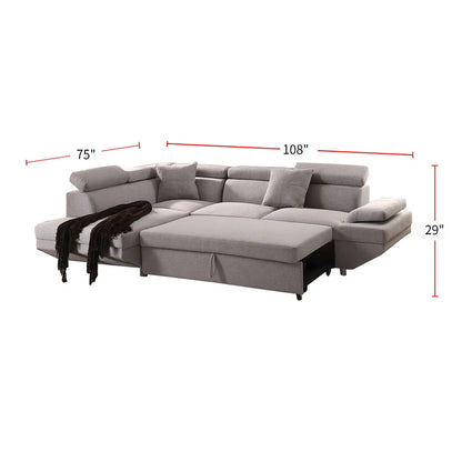 Sofa Bed: Modern Design L Shape Sofa Cum Bed