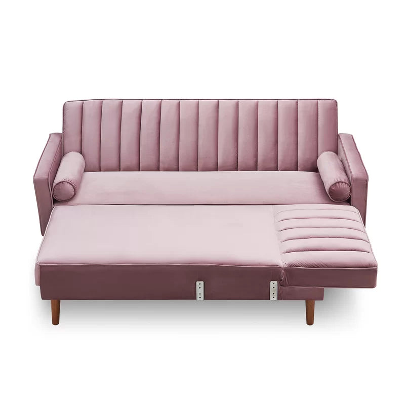 Sofa Bed: Modern Upholstered Sectional L Shape Sofa Cum Bed