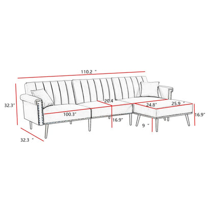 Sofa Bed: New L Shape Sofa Cum Bed