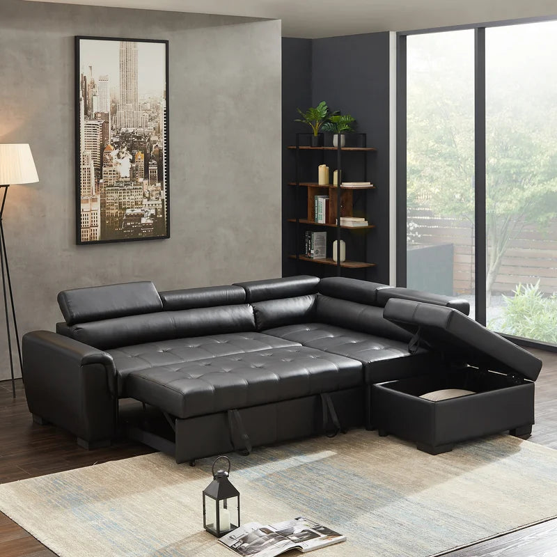 Sofa Bed: Sectional L Shape Sofa Cum Bed