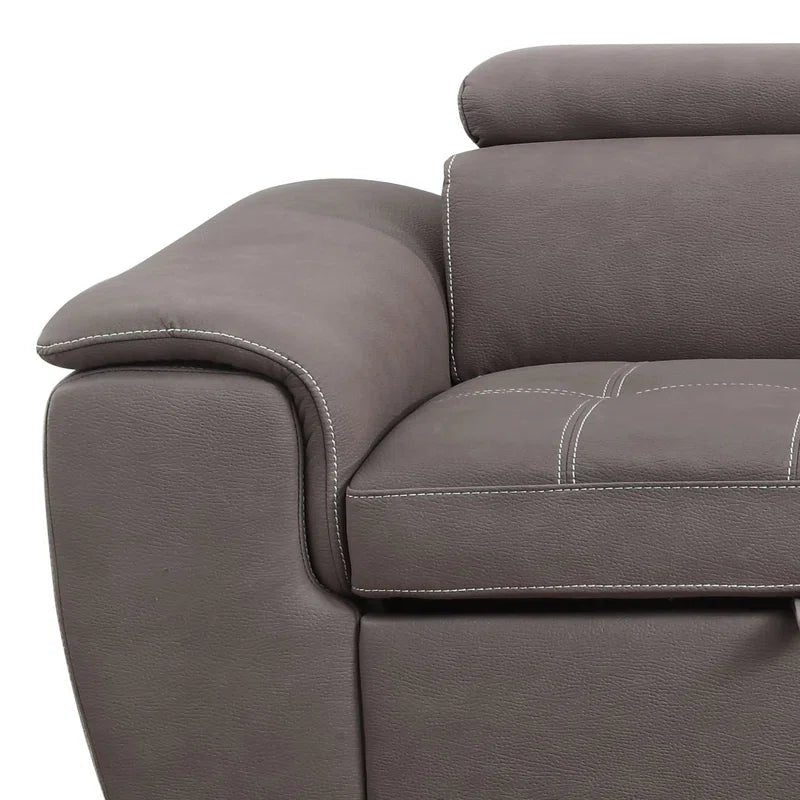 Sofa Bed: Upholstered Modern L Shape Sofa Cum Bed