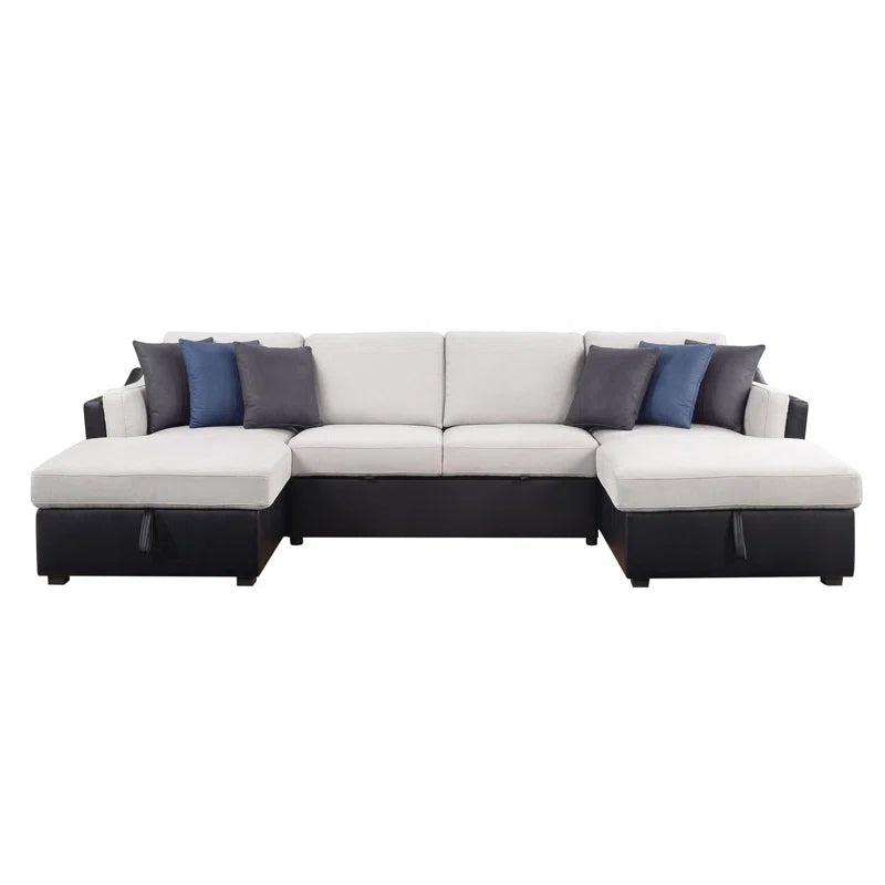 Sofa Cum Bed: Leather Sectional Sofa Bed