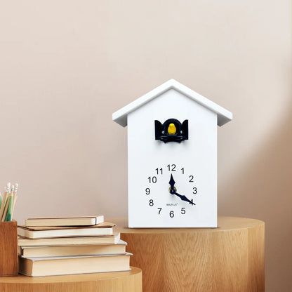 Wall Clock: Mandir Design White Clock