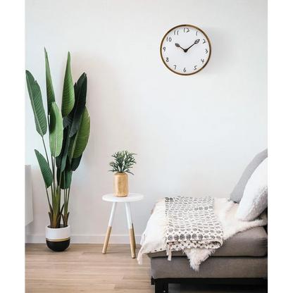 Wall Decor: Wooden Wall Clock