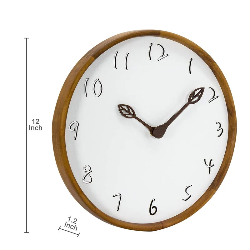 Wall Decor: Wooden Wall Clock