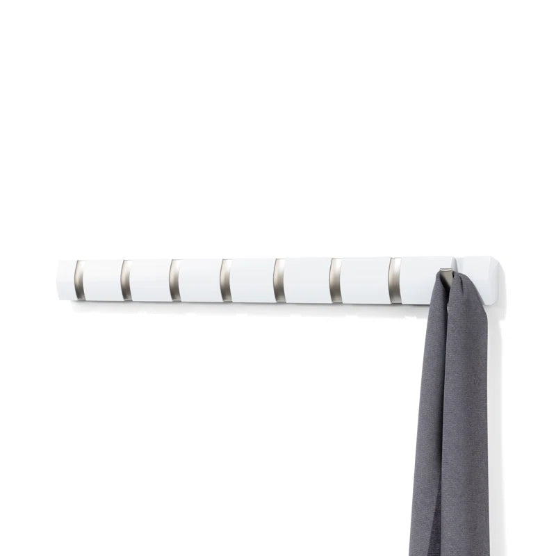 Wall Hook: 8 Hook Wall Mounted Coat Rack – GKW Retail