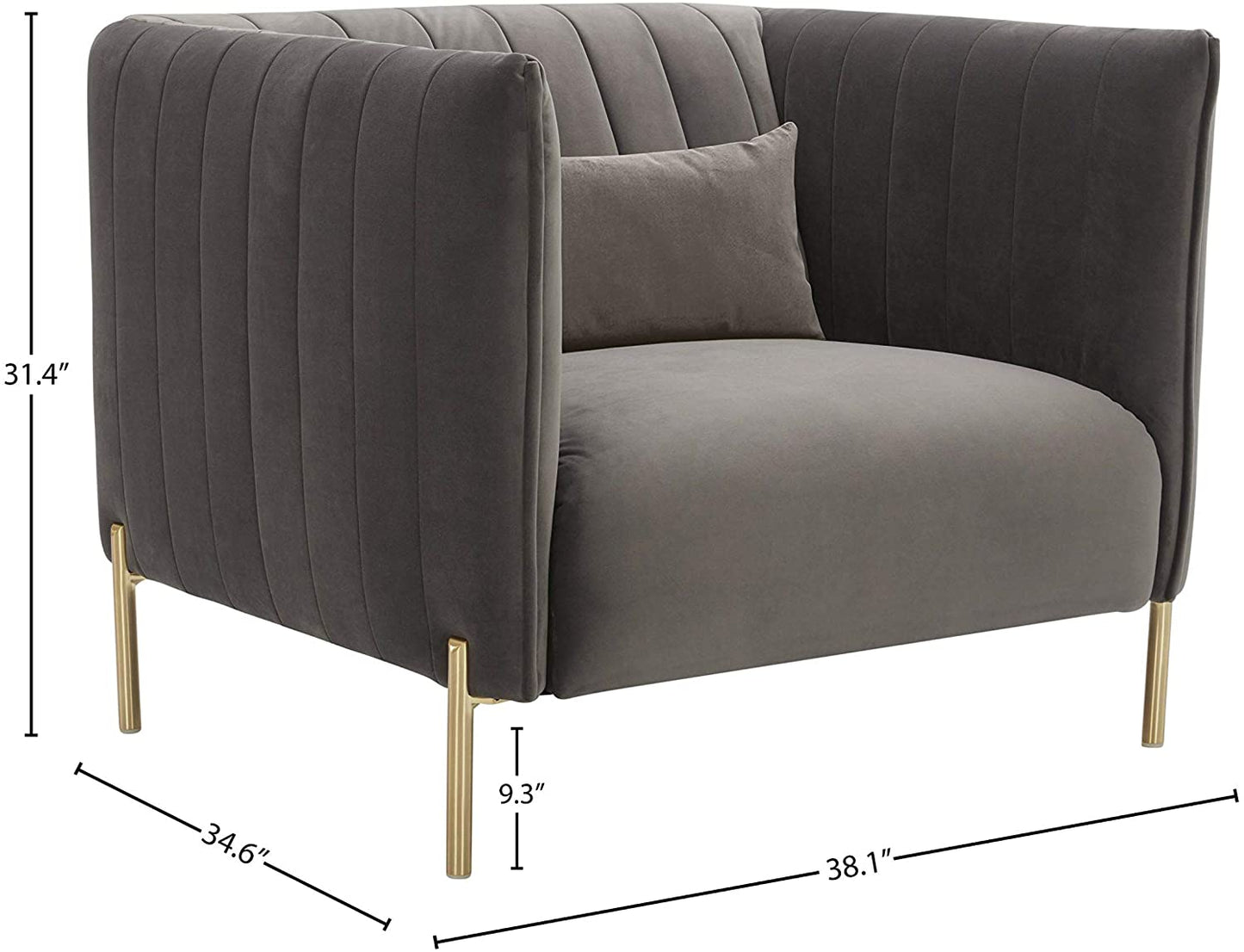 Sofa Chair : Velvet Living Room Chair