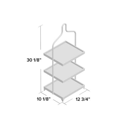 Display Unit: 12.8'' Aluminum Standard Rack