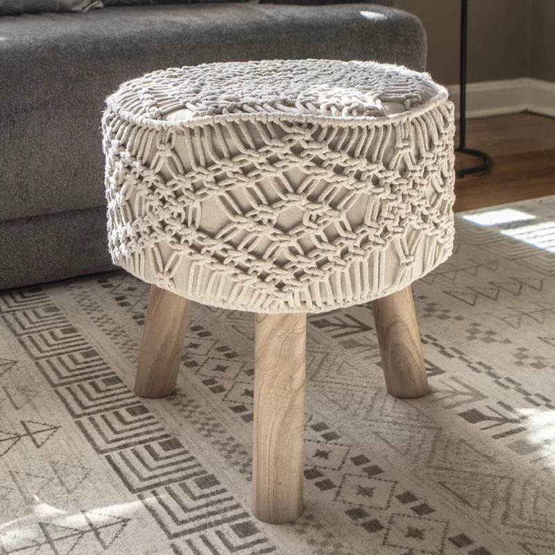 Seating Stool: 18'' Tall Accent Stool