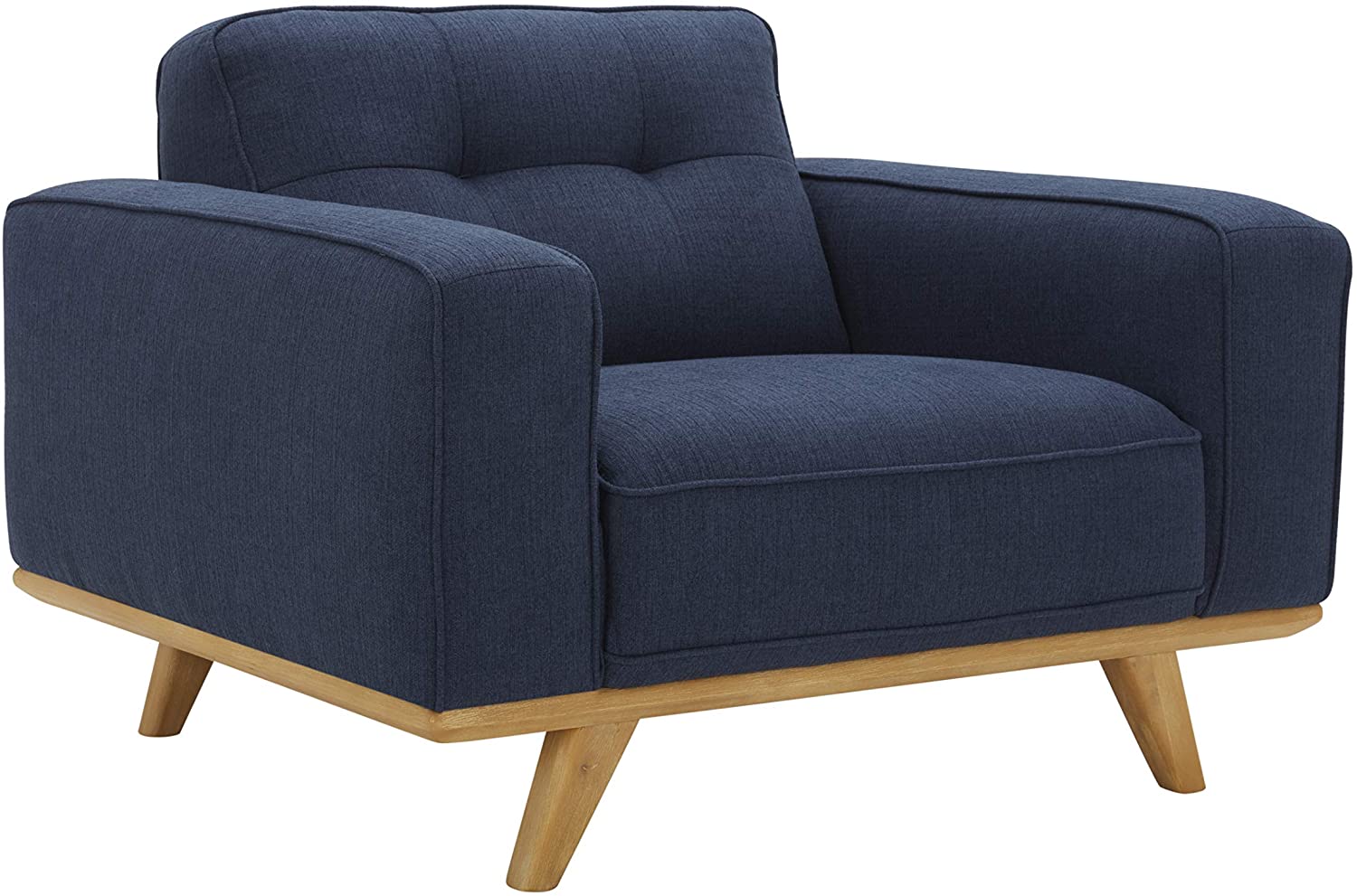 Sofa Chair : Modern Chair with Wood Base
