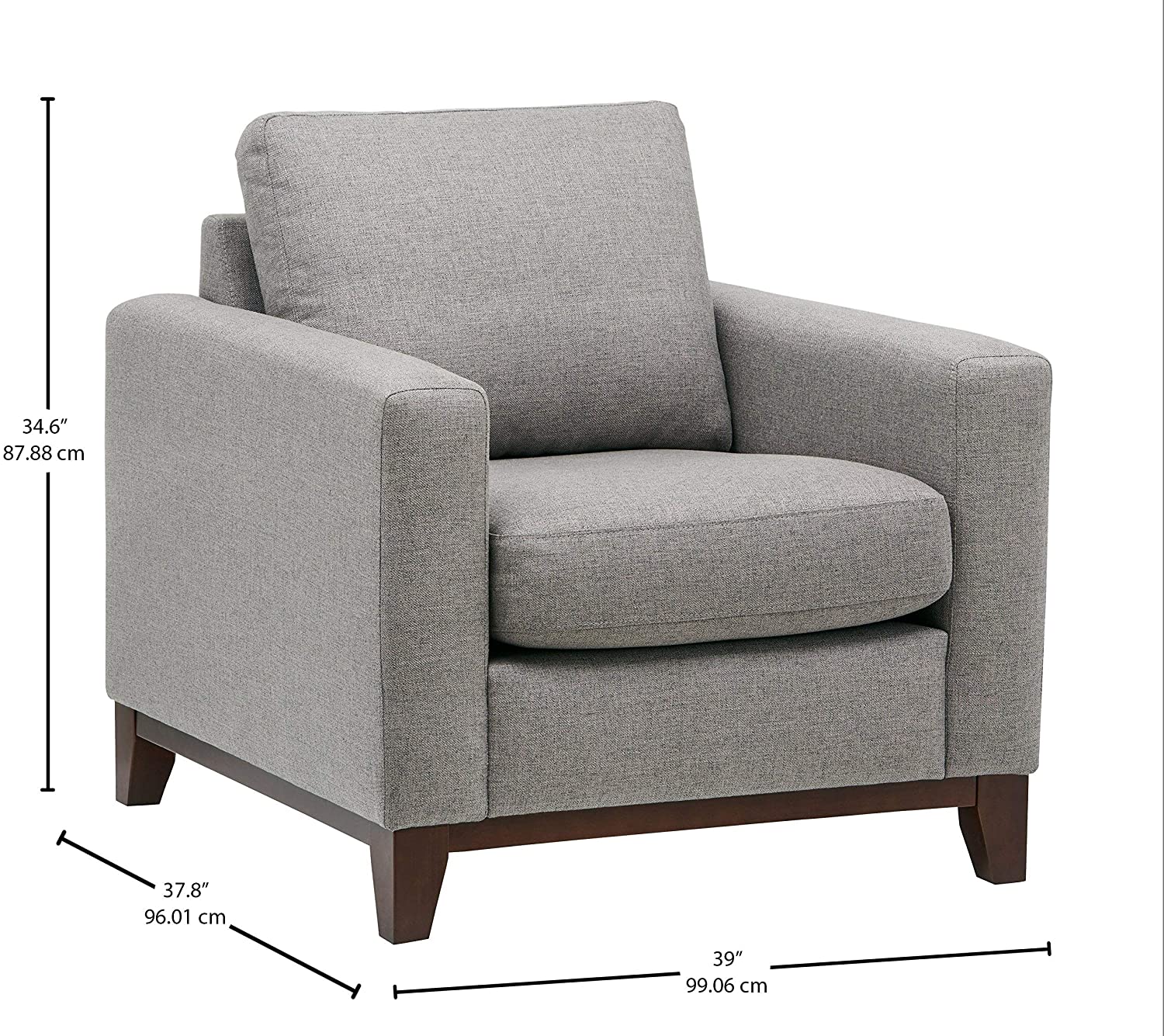 Sofa Chair : Dark Grey Sofa Set