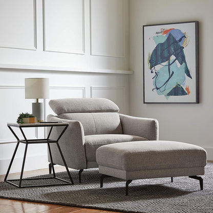 Sofa Chair : Light Grey Living Room Arm Chair