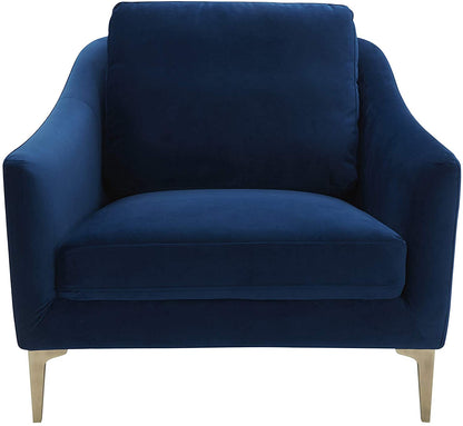 Sofa Chair: Blue, Cognac Leatherette, Grey Leatherette, Light Grey