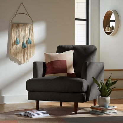 Sofa Chair : Modern Sofa (Charcoal Grey)