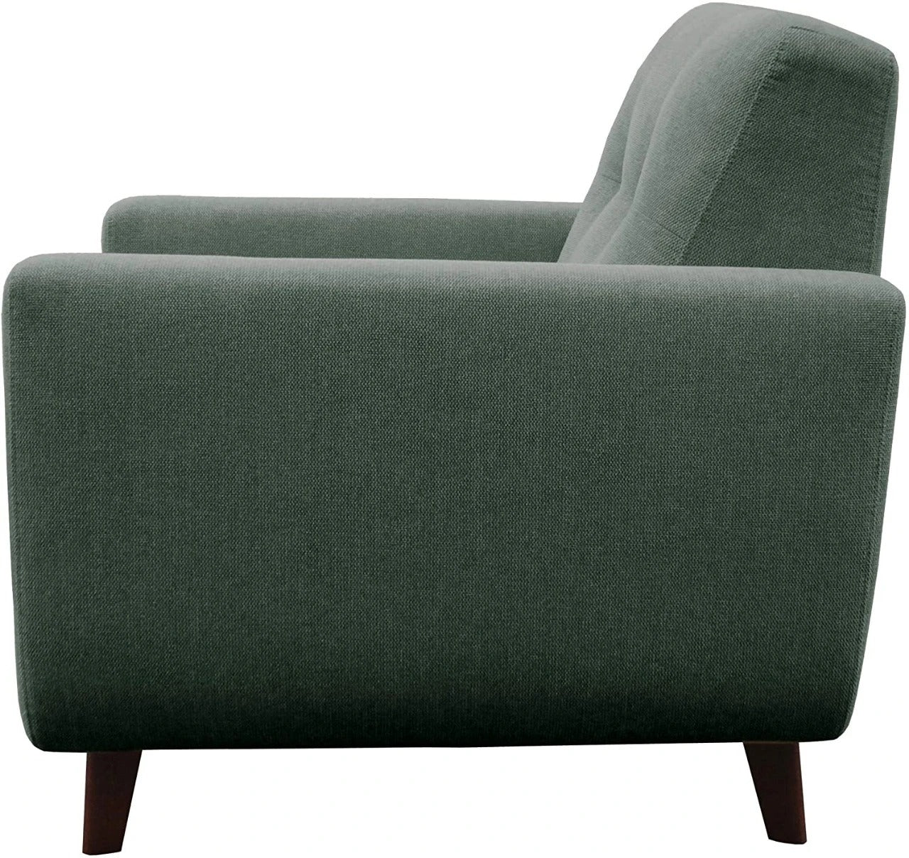 Sofa Chair : Storm Grey Armchair with Tapered Legs