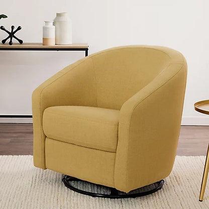 Sofa Chair : White Rounded Back Sofa Set