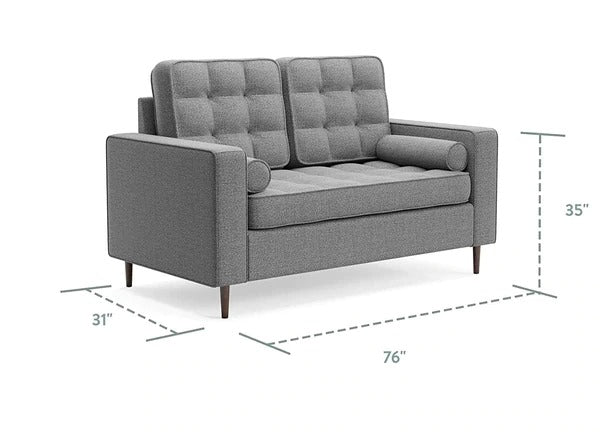 2 Seater Sofa : Faux Leatherette Sofa Set, Multicolour Options