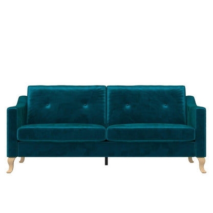 2 Seater Sofa : Green Velvet