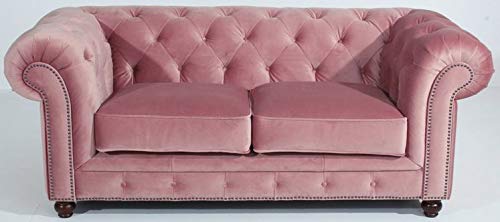 2 Seater Sofa :- Jaguar Hardwood Fabric Sofa Set (Pink)