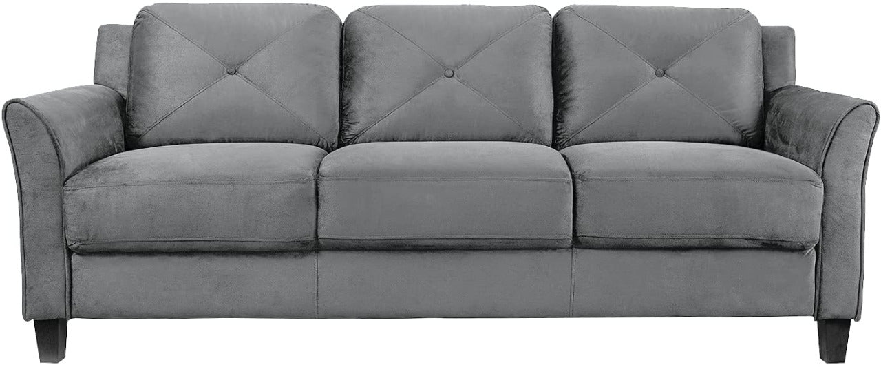 3 Seater Sofa : Dark Grey 3 Seater Sofa Set