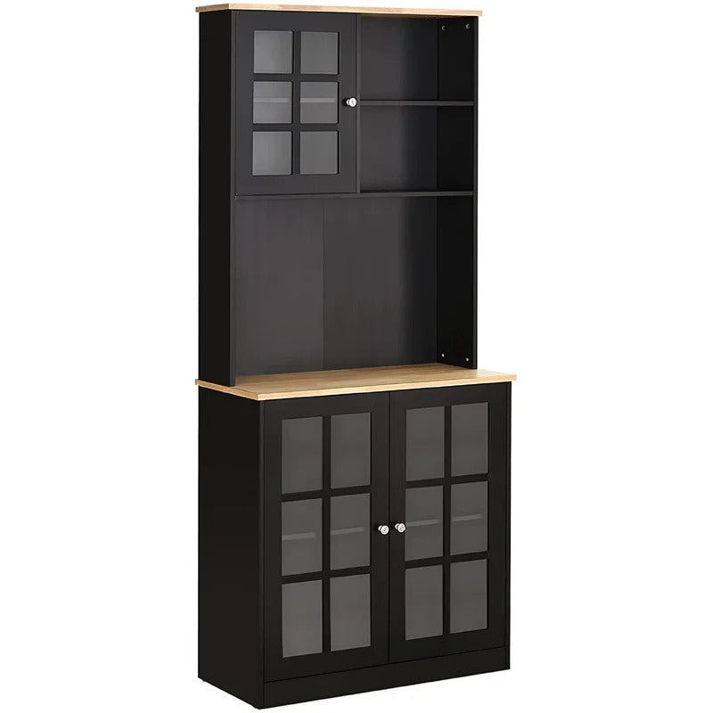 Hutch Cabinets: 31.5'' Wide Kitchen Cabinet And Microwave Stands