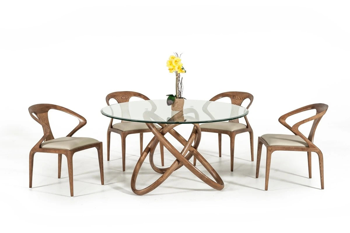 Dining Table: Michel Round Dining Table