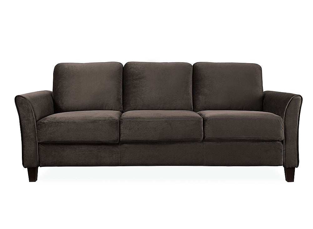 3 Seater Sofa : Dark Grey Fabric Sofa Set