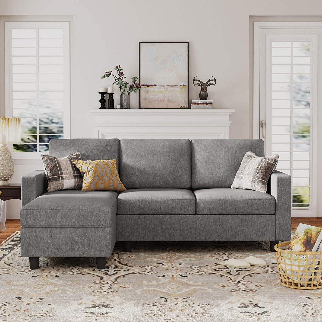 Apartment size deals sectional couch