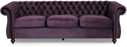 3 Seater Sofa : Chesterfield Modern Sofa Set