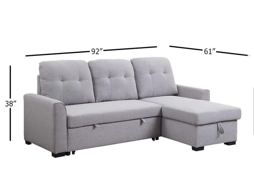 L Shape Sofa : Sleeper Sectional Sofa
