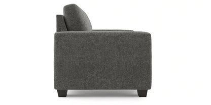 3 Seater Sofa Set Sydney Hardwood, Fabric Sofa Set (Dark Grey)