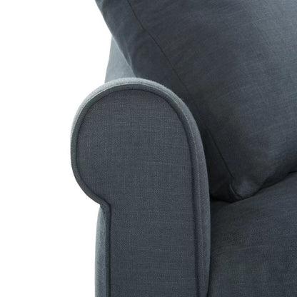 4 Seater Sofa Set: 104'' Recessed Arm Sofa 