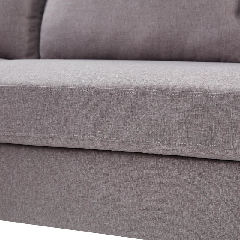 4 Seater Sofa Set: 82.6'' Square Arm Modular Sofa