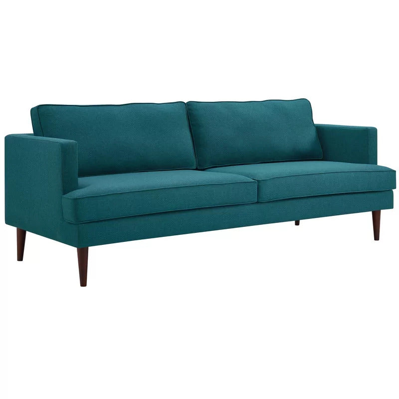 4 Seater Sofa Set: 86.5'' Square Arm Sofa