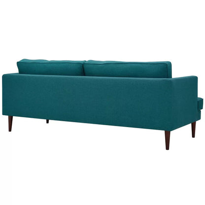 4 Seater Sofa Set: 86.5'' Square Arm Sofa