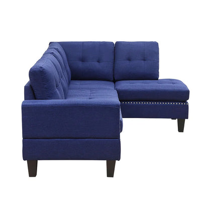 4 Seater Sofa Set: 99'' L Shape Sofa Set